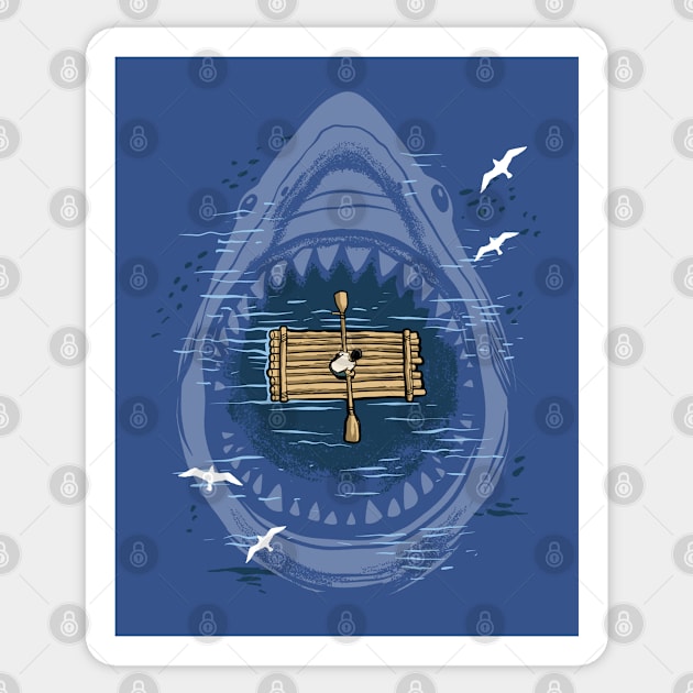Deep Sea Danger Sticker by GoshWow®